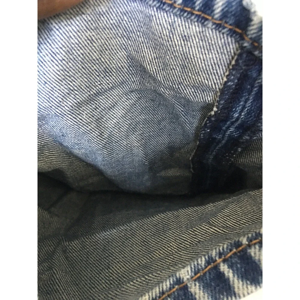 Levis 505 Regular Fit Straight Leg Mens Jeans Blue Denim
